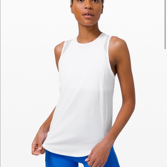 Lululemon white sculp tank - Picture 3 of 6